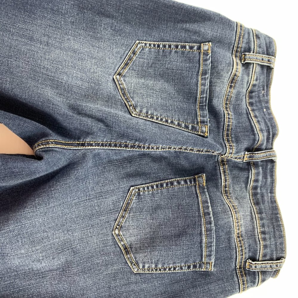 Est 1946 Denim Womens Jeans Size 8 Stretch Blue Bling Embroidery Rhinestones - Picture 6 of 10